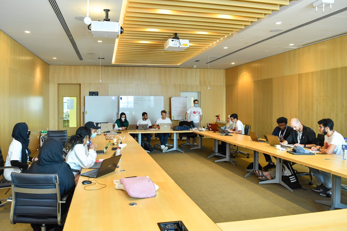 NYUADHackathon's tweet photo. Our hackers have been working for the past three days to create a project using quantum computing. The projects have all been amazing so far! 
#nyuadhack #nyuad #nyu #nyush #hackathons #socialgood #quantumcomputing #uae #arab #global #socialgood https://t.co/P9Molscq5i