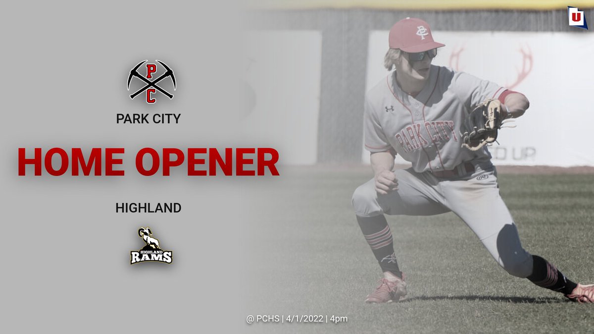 FIRST HOME GAME TODAY!!! 

Come on out and check us out at 4pm at Strader Field as we look for the series sweep.  

Game 3
🆚 Highland
⏰ 4pm 
📍 Park City High School