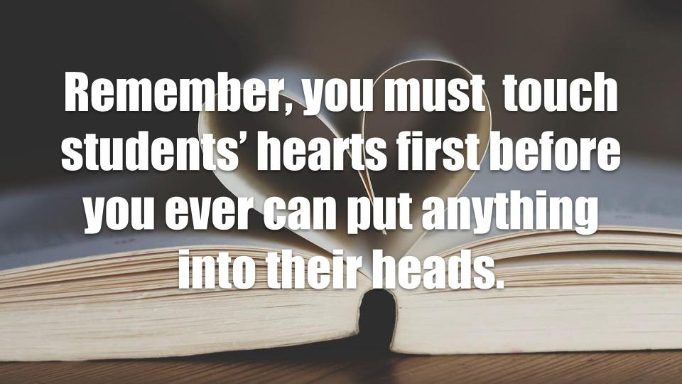 letsquitteachin's tweet photo. @DavidGeurin @plugusin Relationships BEFORE rigor.
That's the most effective AND the most fulfilling. https://t.co/RrB6Y0k5m8