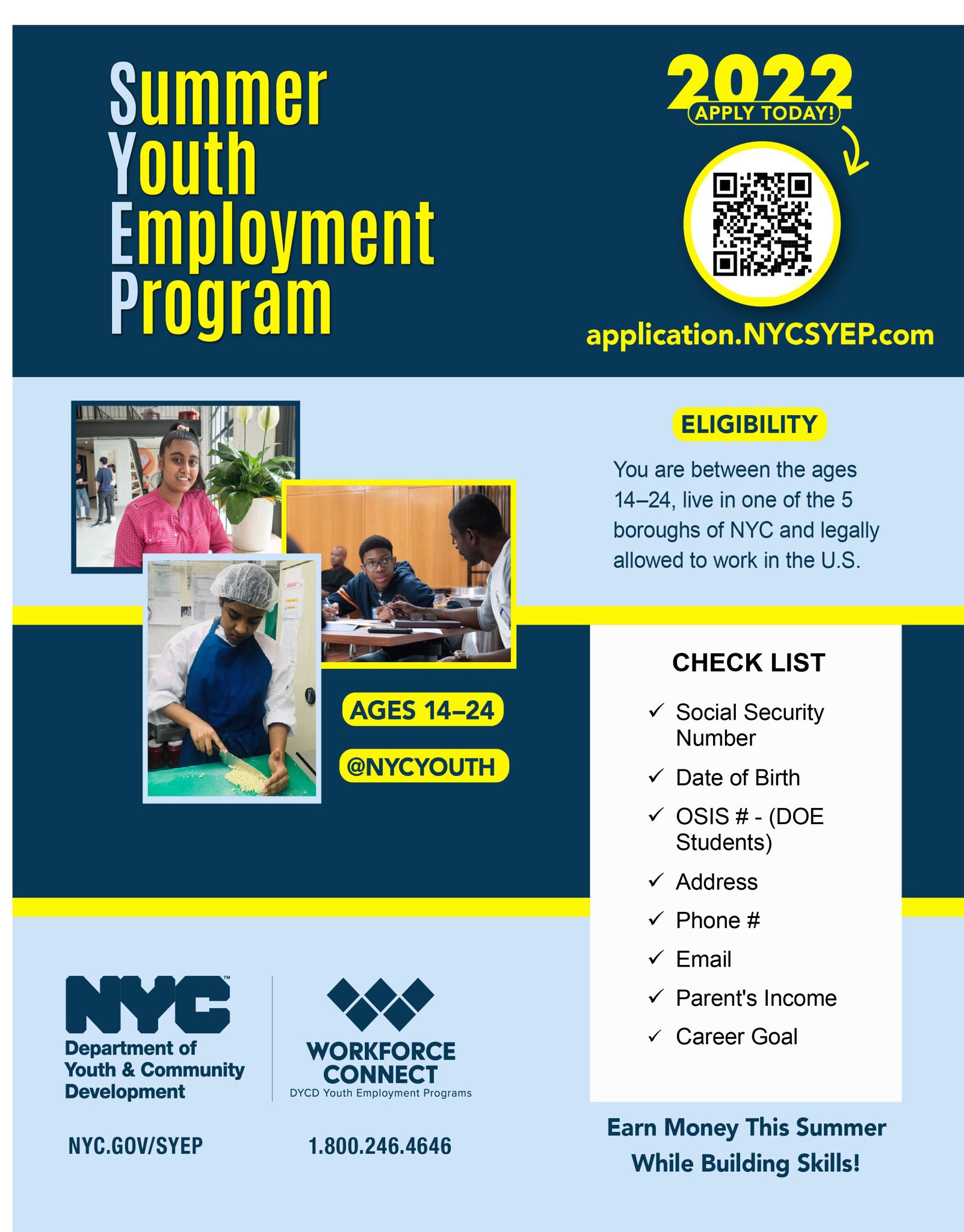 NYPD 34th Precinct on Twitter "The Summer Youth Employment Program