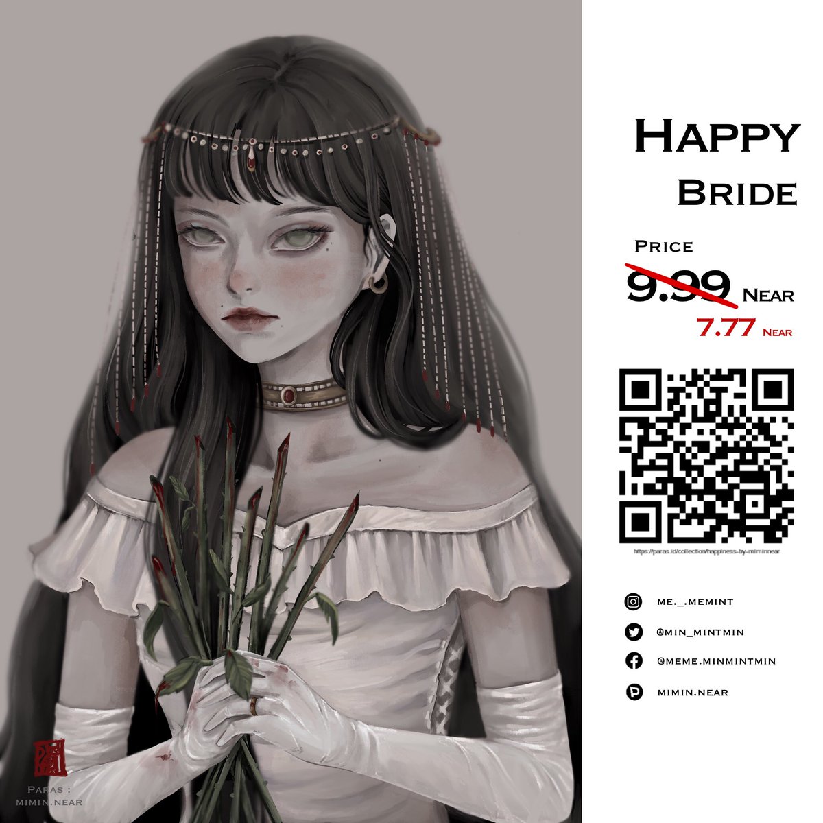 🎊 Celebrate verified passed from the first time 🎉 
❤️the sale price ❤️

paras.id/collection/hap…

#NEAR #NFTTHAILAND #NFTCommumity #NFTartists #NFTdrop #nftsale #NFTMarketplace #NFTcollections #paras