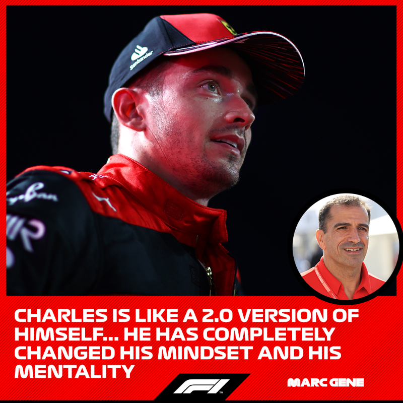 F1's tweet photo. Introducing @Charles_Leclerc 2.0 🤖

#F1
