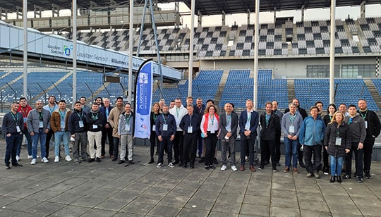 ETSI_STANDARDS's tweet photo. The 3rd #CV2XPlugtests has just finished in Klettwitz, Germany. We thank all participants and wish you a safe trip home ✈️ https://t.co/gWcoCJZdYz
#ETSI #TheStandardsPeople @5GAA_official @EU_Commission @DEKRA_Auto @EFTAsecretariat https://t.co/goWwTyARX6