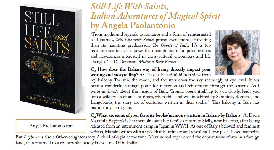LAmericana's tweet photo. #StillLifeWithSaints in Bedside Reading’s Fall #BookLovers Guide @bedsidereading https://t.co/5nqElQITf0