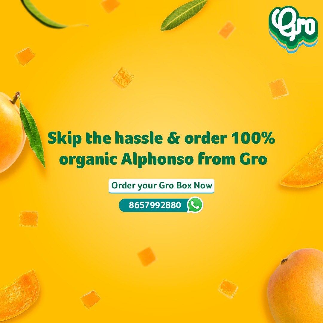 GroHappiness's tweet photo. There’s only one way to get the best of the season’s authentic Alphonso! So, don’t be a fool and order your Gro box today on https://t.co/AebYz6Vy93

#AprilFoolsDay #GroHappiness #GroAlphonsos #Mangoes #SummerSeason #BringHomeHealthy #HealthyFood #Ratnagiri #Devgad https://t.co/lPlHZgbfbz