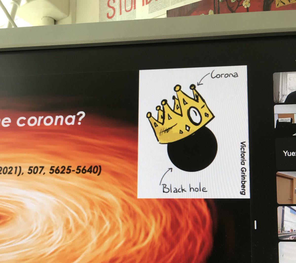 valepeirano's tweet photo. Always happy to see the fabulous queen black hole of @vicgrinberg in the wild. https://t.co/gchNe6WKae