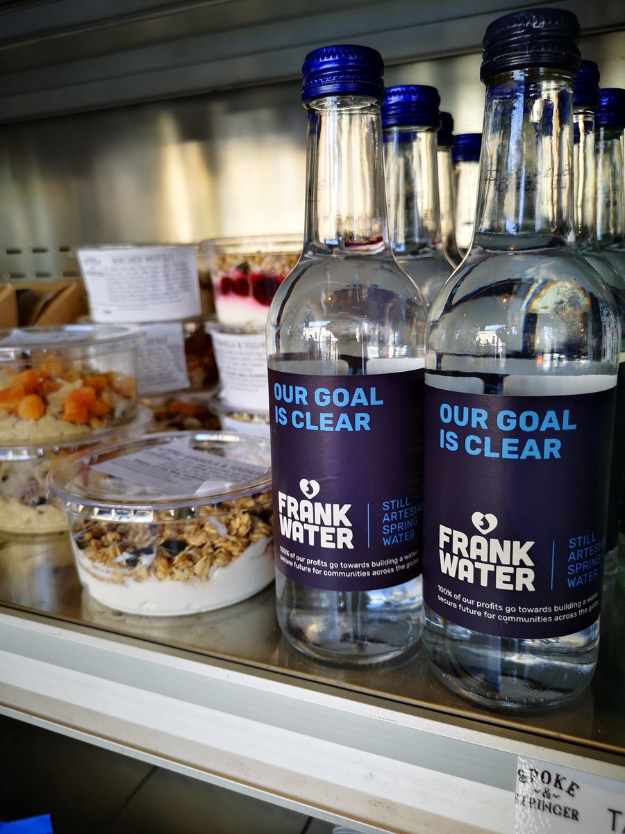 We're back with Stockist of the Week!⚡️ This week we're highlighting a new addition to the community - Bristol based, independent and lifestyle brand <a href="/Spoke_Stringer/">Spoke & Stringer</a> 💧 

Why did you choose to stock Frank Water?

"Ethical bottled water"💙

spokeandstringer.com