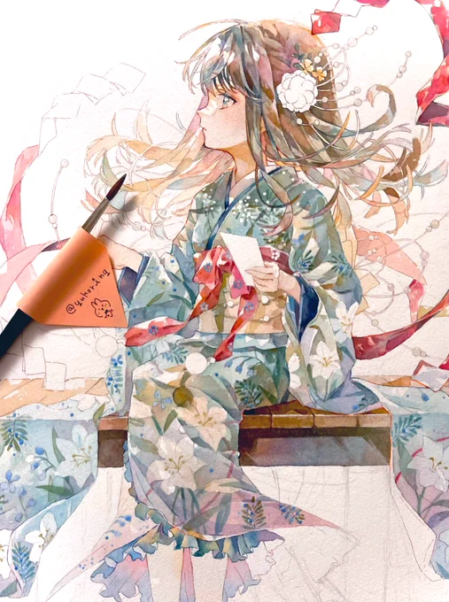 wip*
#watercolour #illustration 