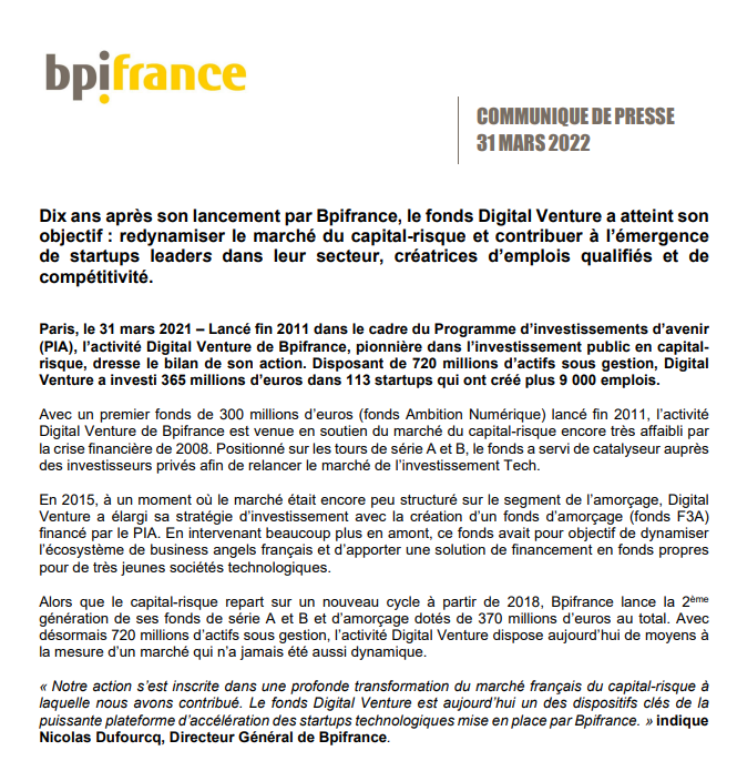 Bpifrance Presse tweet media