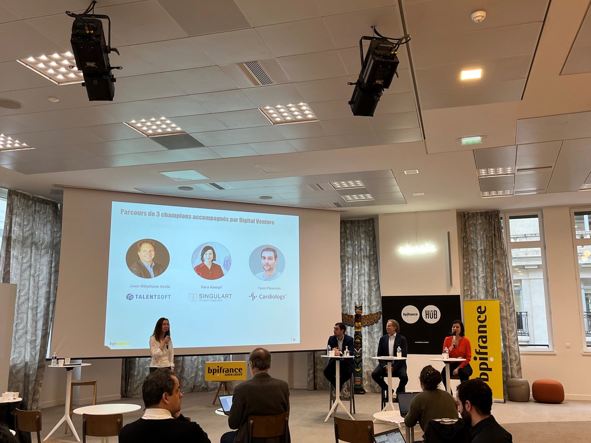 Le fonds Digital Venture de <a href="/Bpifrance/">Bpifrance</a> l'un des pionniers dans l’émergence et le développement d’un écosystème tech 🇫🇷 fête ses 10 ans ! 

🚀113 startups soutenues
📊+9000 emplois créés
👏21 cessions de startups représentant une valeur totale de 1,9Md€

👉bit.ly/3x1n1tL