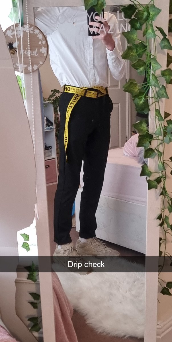 I was dripped out last night