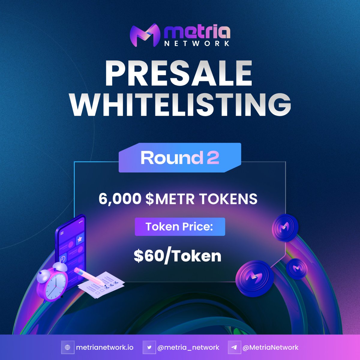 Metria Network tweet media