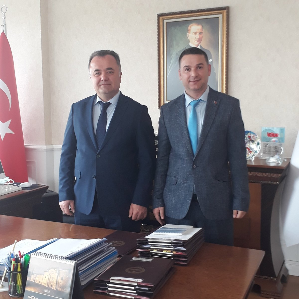 İçişleri Bakanlığı İller İdaresi Genel Müdür Yrd. Sn.Kemalettin SAKİN Beyi makamında ziyaret ettim..