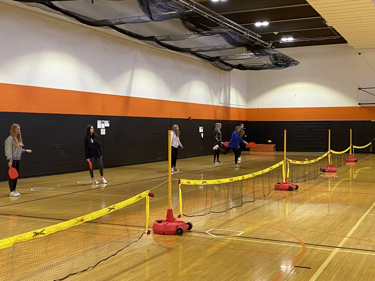 Final day of the pickleball tourney!!!@hark04 @tigers_ue <a href="/UECSDTigers/">UECSD Tigers</a>