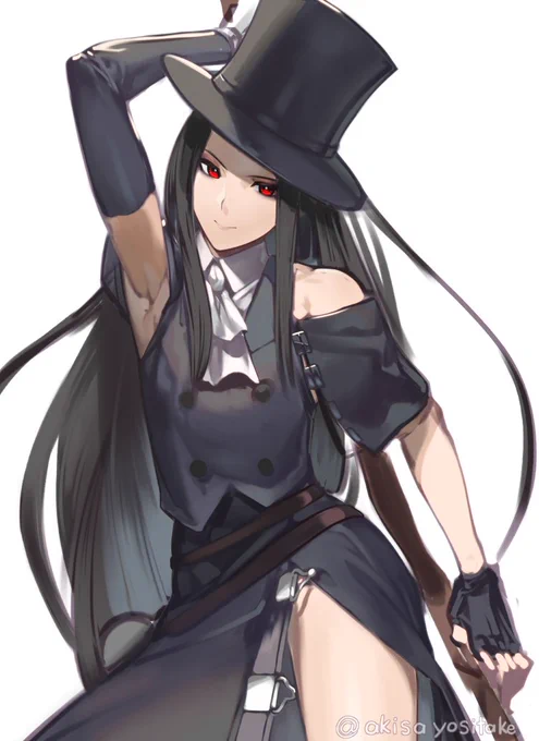 テスタ とりあえずトレモ中
#GuiltyGearStrive  #Testament 
#GGST #格ゲーキャラ描こうぜ 