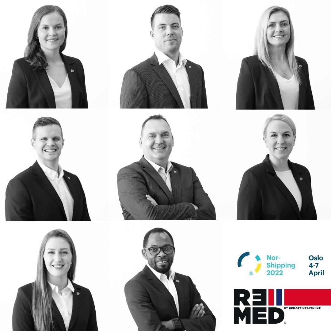 RemoteHealthInt's tweet image. Are you attending #norshipping2022? 
This is the RE-MED team, and we are looking forward to seeing you next week!
Come for a chat and learn more about what we can do for your business at stand CO3-13c!

#maritime #remotehealthinternational #shipping #action #remotemedicine