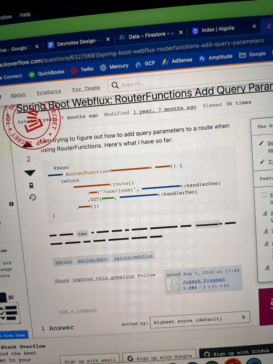 d3vtec's tweet photo. Favorite #stackoverflow filter for #AprilFoolsDay? Mine is top-secret 😄 https://t.co/27cjYo8Zqm