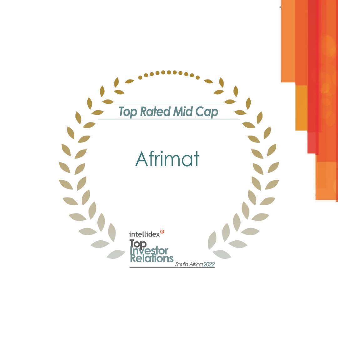kruthamX's tweet photo. Congratulations to the winners in the category for Top Rated Mid Cap:
1st Place  - @Afrimat_Ltd 
2nd Place - Brait and @SuperGroupLtd 
3rd Place - @AttacqLimited and @MomMetZA 

#intellidexawards #investorrelations https://t.co/o9b6rctBrx