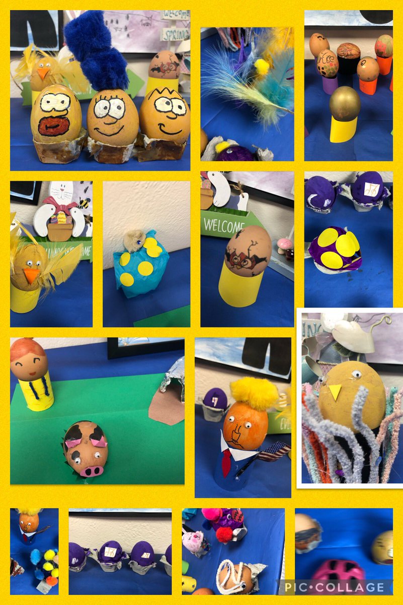 Some spectacular egg decorating in Thornhill Primary today. 🤩