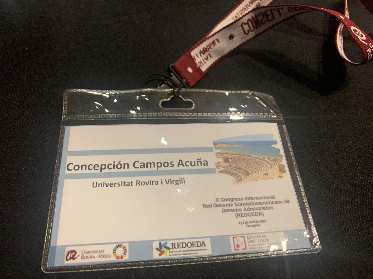 mccamposacunha's tweet photo. En él X Congreso Internacional Red Docente Eurolatinoamericana de Derecho Administrativo #REDOEDA en la @universitatURV escuchando a @jrodriguezarana hablando de la #confianza en las instituciones #integridad #contratación https://t.co/0szvbaPpLv