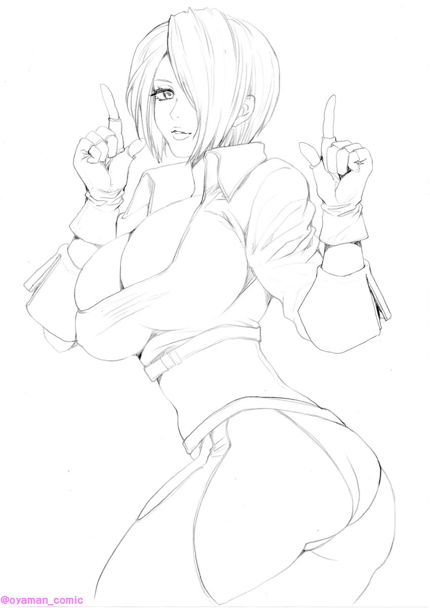 アンヘル描きました!格闘キャラ絵まとめ
https://t.co/NhGd3y5g4m 
#KOF #ANGEL 