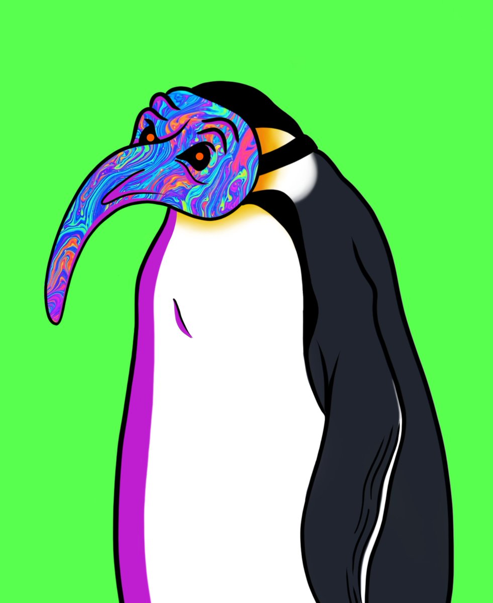 meta_masquerade's tweet photo. @Elypse2021 Penguin Metamasquerade #7
#NFT #Metaverse #nftart #nftartcollector #opensea #psychedelic #trippy #Penguins #masquerade #ETH https://t.co/bgKY0BhQk5