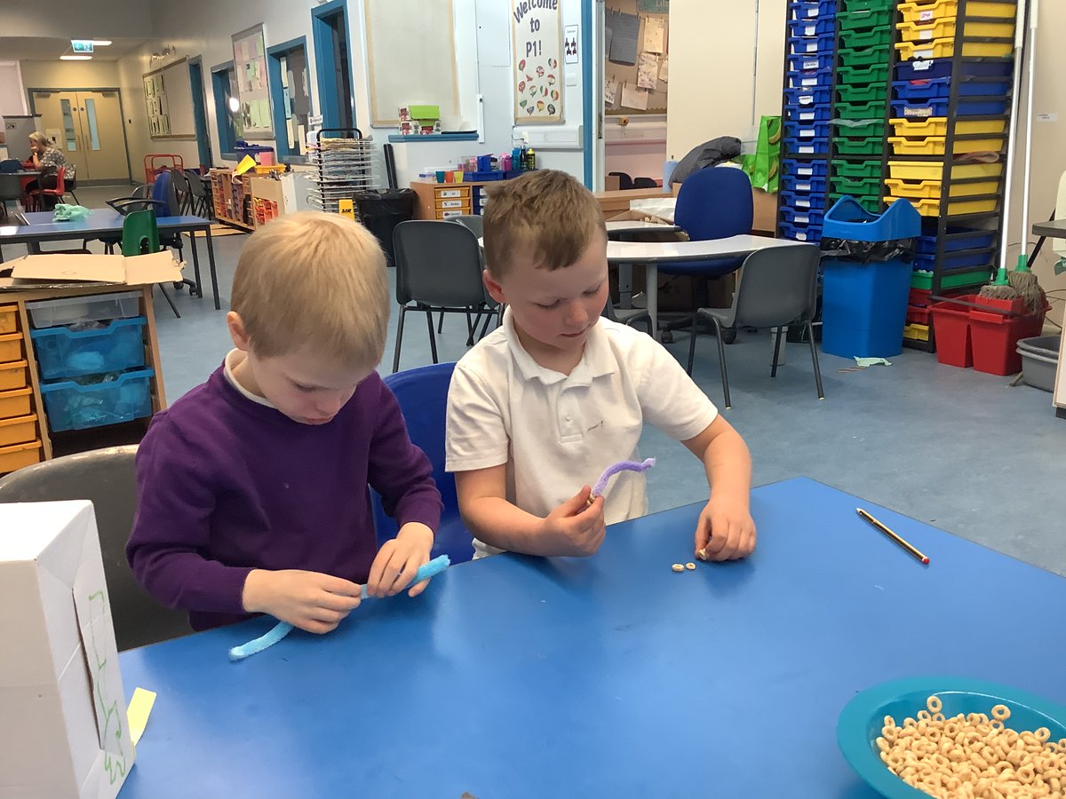 StJosephs_P6's tweet photo. This  week  in P1, we’ve had an investigation into the properties of a milk carton, some bird  feeder making, a planning meeting with our new diaries and a busy train station @stjosephsedin📆🚂 https://t.co/CBrX3IaF11