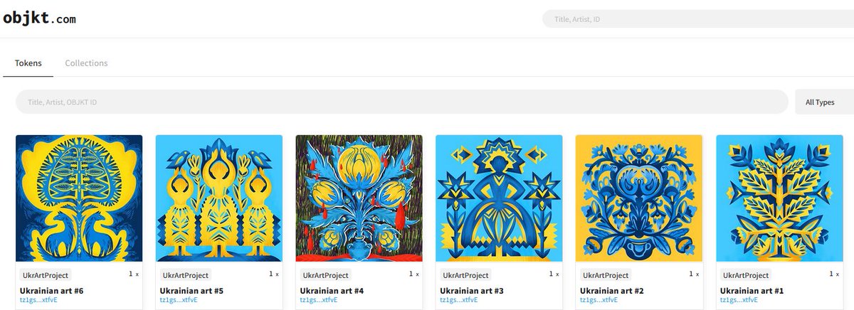 A new series of pictures is listed!
All the money from the sale goes to help Ukraine.

Check collection:
objkt.com/collection/KT1…

#NFTs #HelpUkraine #SaveUkraine #NFTProject #rarible