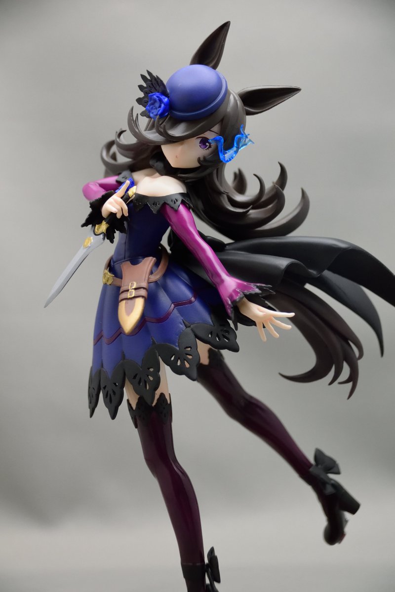 ウマ娘ライスシャワーのガレージキット完成ー！（モデル：アヤドリ技研