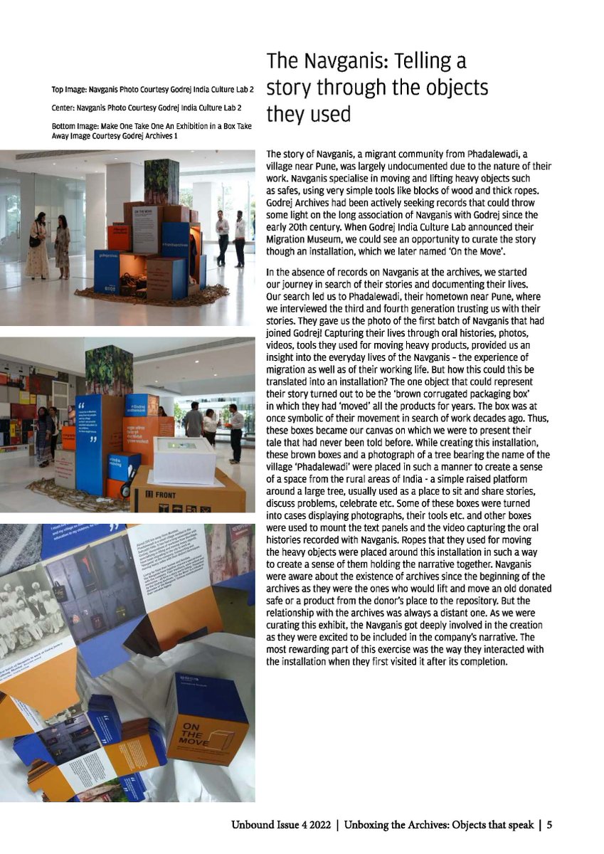GodrejArchives's tweet photo. Chief Archivist @vrundapathare presents three case studies from the #GodrejArchives to demonstrate how #archives are now breaking away from being the stereotypical 'gatekeepers' by embracing diverse content & dynamic ways of engaging with #archivalobjects
https://t.co/Qyi18Bc1hd https://t.co/2P6SLy3Nx7