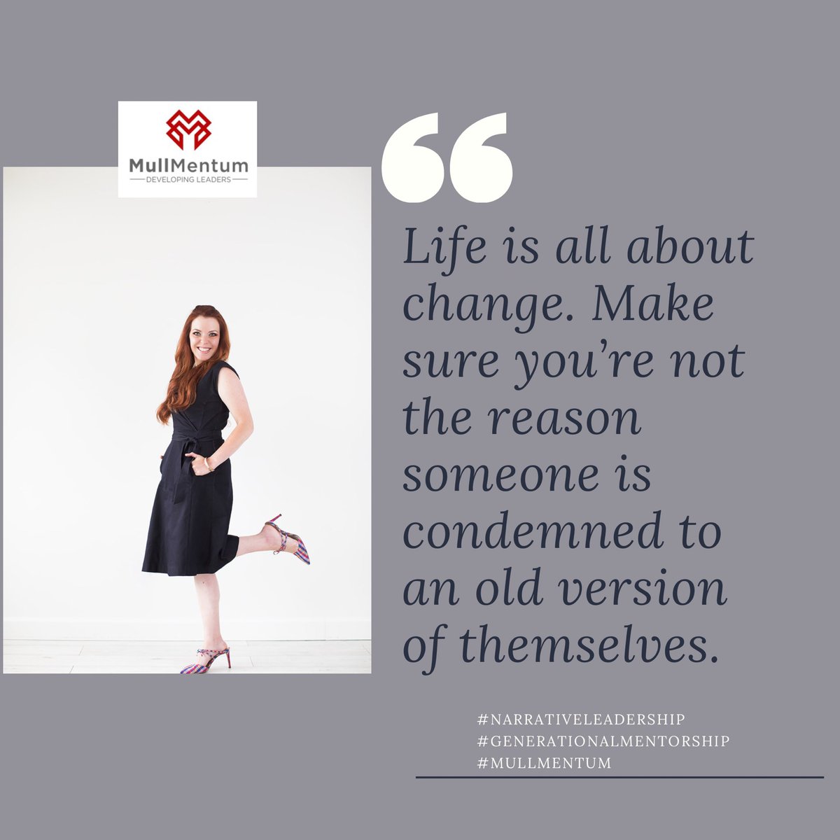 ProfMull's tweet photo. We are not always aware of our growth, so how can we expect others to see? With #GraceSpace to #GrowAsYouGo and leaders allowing folks to redefine who they are, they can showcase the version of them that they’ve worked so hard to become.
We can- we should- be those leaders. https://t.co/SaBCKwiAhh