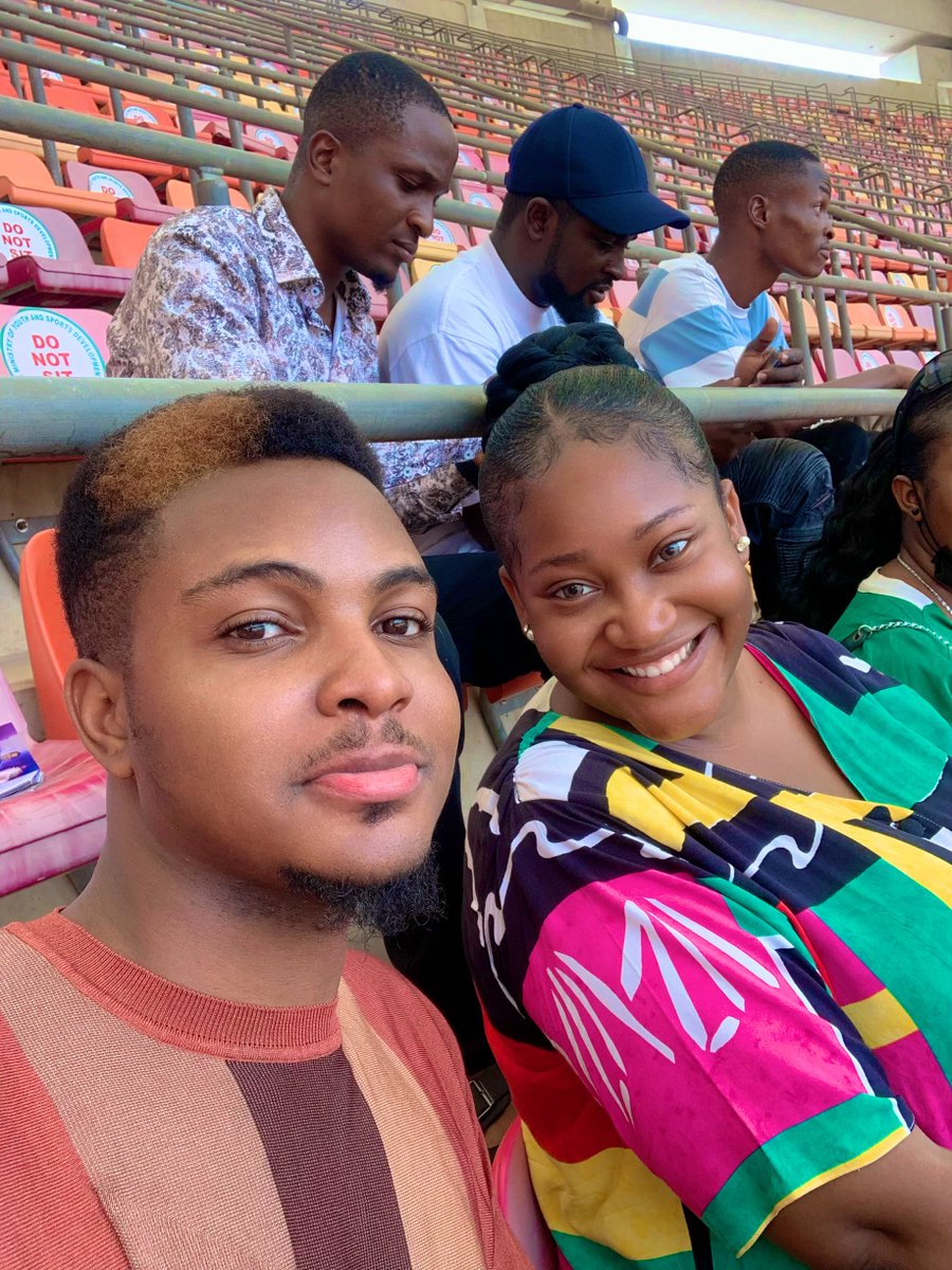 eniturn's tweet photo. I coincidentally sat beside her in the stadium only to find out we share the same birthday! ❤️ https://t.co/XMkXoY9Ipd
