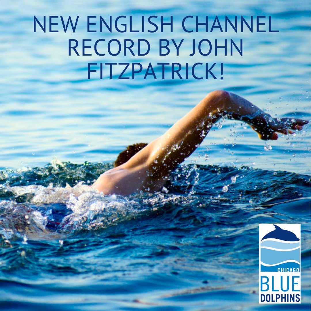 Did you hear that Coach Fitz swam the English Channel and shattered the previous record by almost 15 min! He told us, "I had a big plate of spaghetti the night before, it must have been the carbo loading!"  When you see Coach Fitz, congratulate him for a once-in-a-lifetime race!