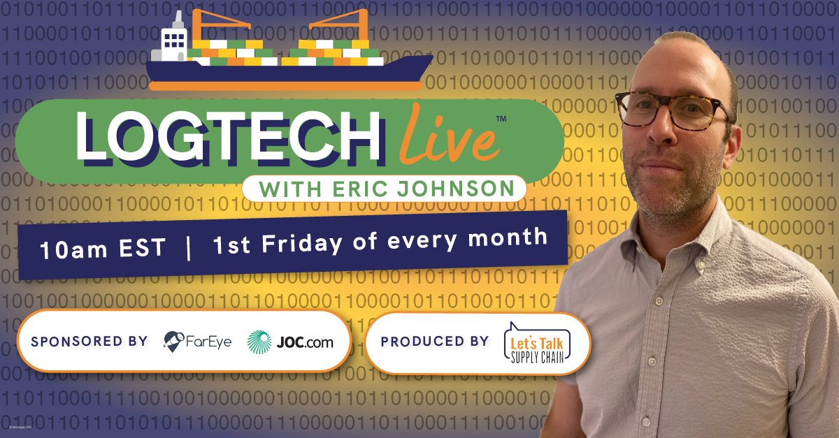 FarEye's tweet photo. Don’t miss today’s episode of #LogtechLive at 10 am ET! BPE Global’s Beth Pride will be answering all of your burning questions about how importers and exporters are navigating trade sanctions, #tariffs, and technology. Watch here: https://t.co/5QRvHwpCDO https://t.co/PQWzQHCjGh