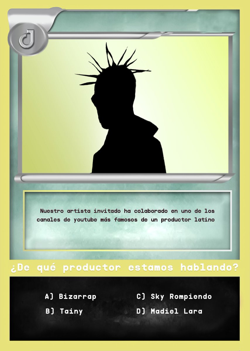 ProtocolChordes's tweet photo. 🔥AQUÍ ESTA LA TERCERA PREGUNTA!!🔥3/5
Responde abajo en los comentarios y estate atento a las preguntas que vienen!! Asegúrate de contestar a todas ellas!!

#NFTartists #NFTGiveaway #Cryptos  #cryptoart #art  #giveaway #competition #sweepstakes #win #prize #airdrop https://t.co/MG9ZiuUFcl