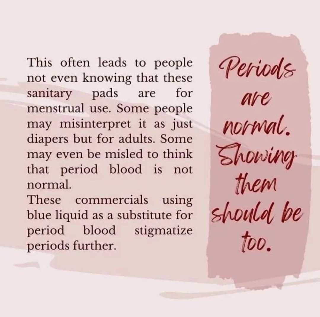 _TheRedLotus_'s tweet photo. It's #AprilFoolsDay!! The media's portrayal of #menstruation is often inaccurate and can potentially mislead #menstruators. Let's not be foolish https://t.co/0FQXttWtHz