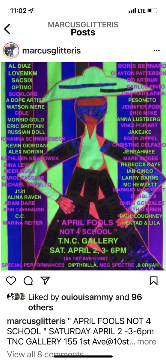 defazio_arts's tweet photo. Opening Saturday April 2nd at TNC Gallery #popart portraits based on #glamrock #glitterandglam. on view this month at #stmarksplace by #jimihendrix #electriccircus #andywarholfactory #muddclub where the #talkingheads played alongside #basquiat https://t.co/kX9CLDECgX