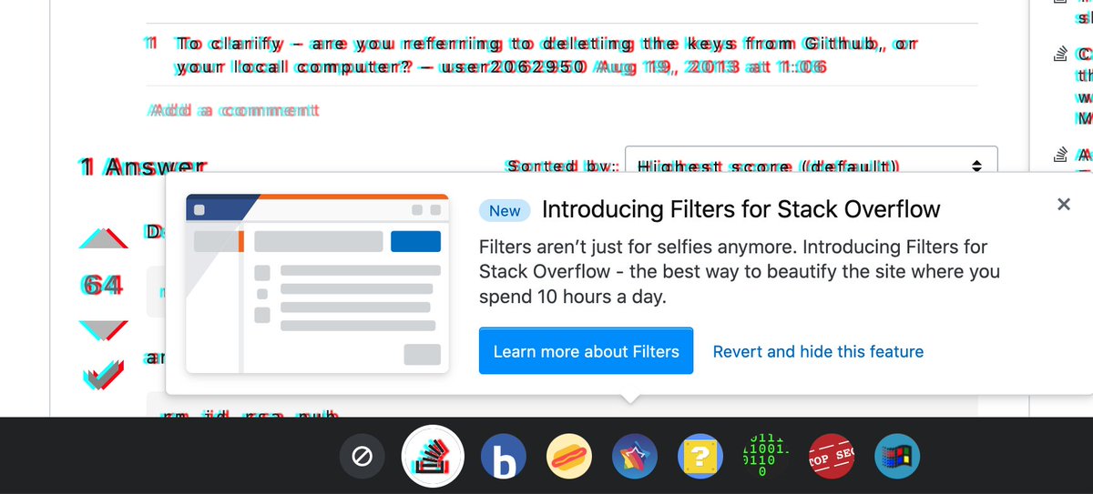 thij_s's tweet photo. Très funny, @StackOverflow 😅 https://t.co/K6WvfDq9sm