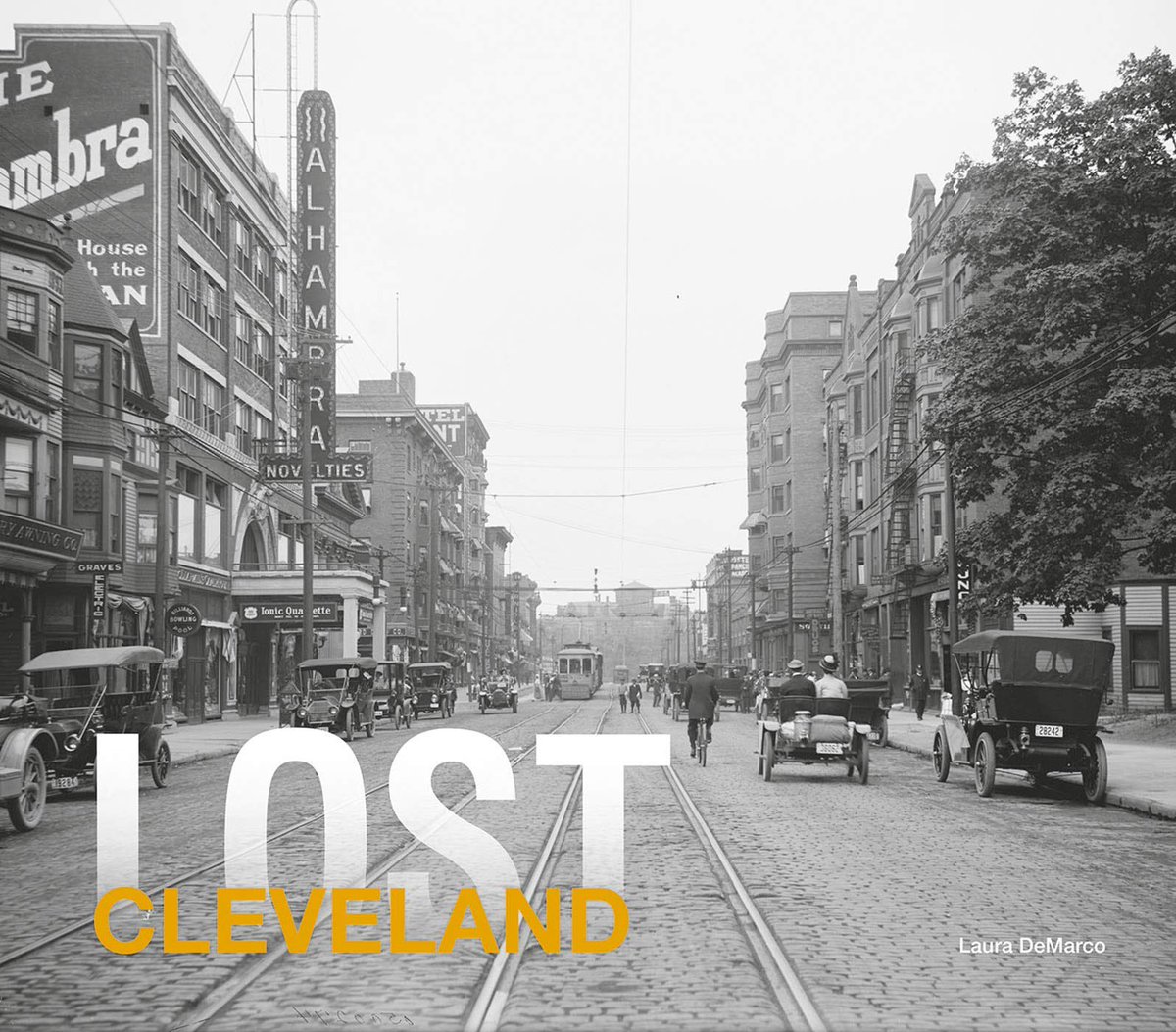 CLE_Deegan's tweet photo. While at the City Club this week, I wondered what used to be in the parking lot next to it. Thanks to Laura DeMarco’s “Lost Cleveland,” you’ll discover the Hippodrome Theater, once the 2nd largest theater in the US. What a book! @LauraDeMarcoCle @TheCityClub @DowntownCLE https://t.co/DpXSlu4ONs