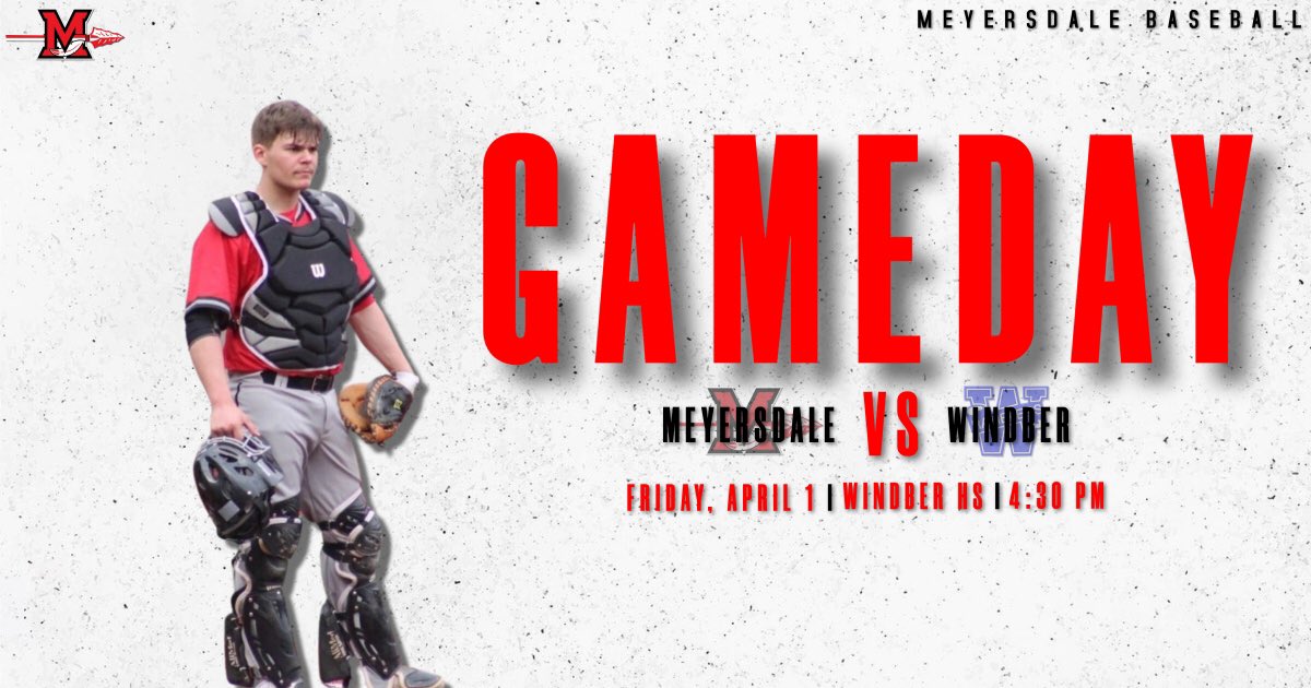 MdaleBaseball's tweet photo. It’s Opening Day! (With weather cooperation)

⚾️ Meyersdale vs Windber 
🗓 Friday, April 1st
⏰ 4:30 PM
🏟 Windber HS https://t.co/Io6c1TNPzX