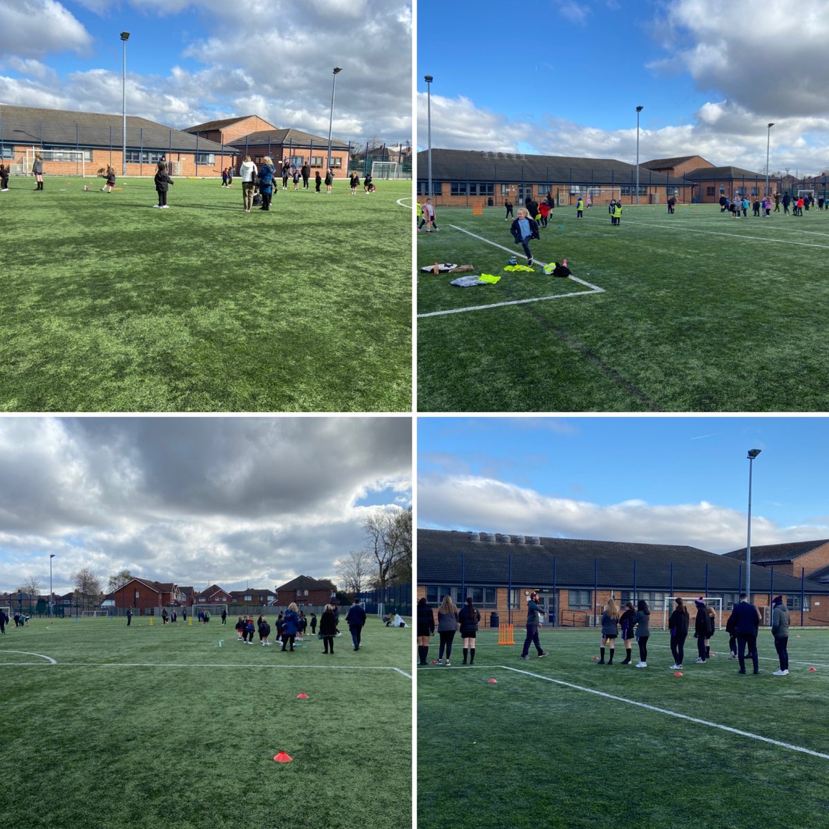 We braved the cold and had a great time at the All stars cricket festival this morning. Thank you to <a href="/LancsCricketFDN/">Lancashire Cricket Foundation</a> for your support and the amazing year 8 leaders from <a href="/FlixtonGS/">Flixton Girls School</a>. We had 7 teams representing their School.