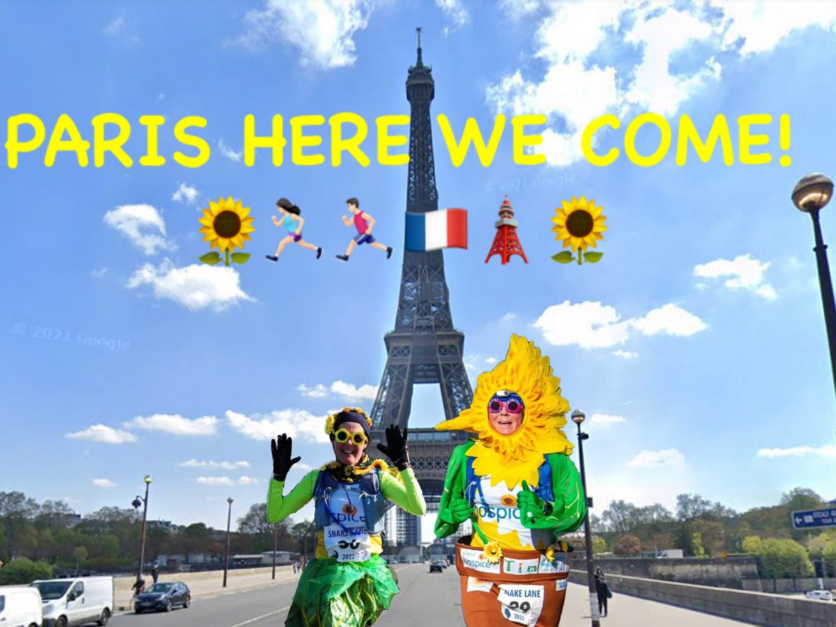 Tim_Maycock's tweet photo. So this year for my Birthday Weekend we are off the @parismarathon (I might have mentioned it😉) We are running for @hospiceuk you can make a donation if you fancy🌻🏃🏻♂️🙏 https://t.co/kldvHVlh1P #running #ukrunchat #ukrunning #ukrunningcommunity #dyingmatters https://t.co/TYYhEC1aHK