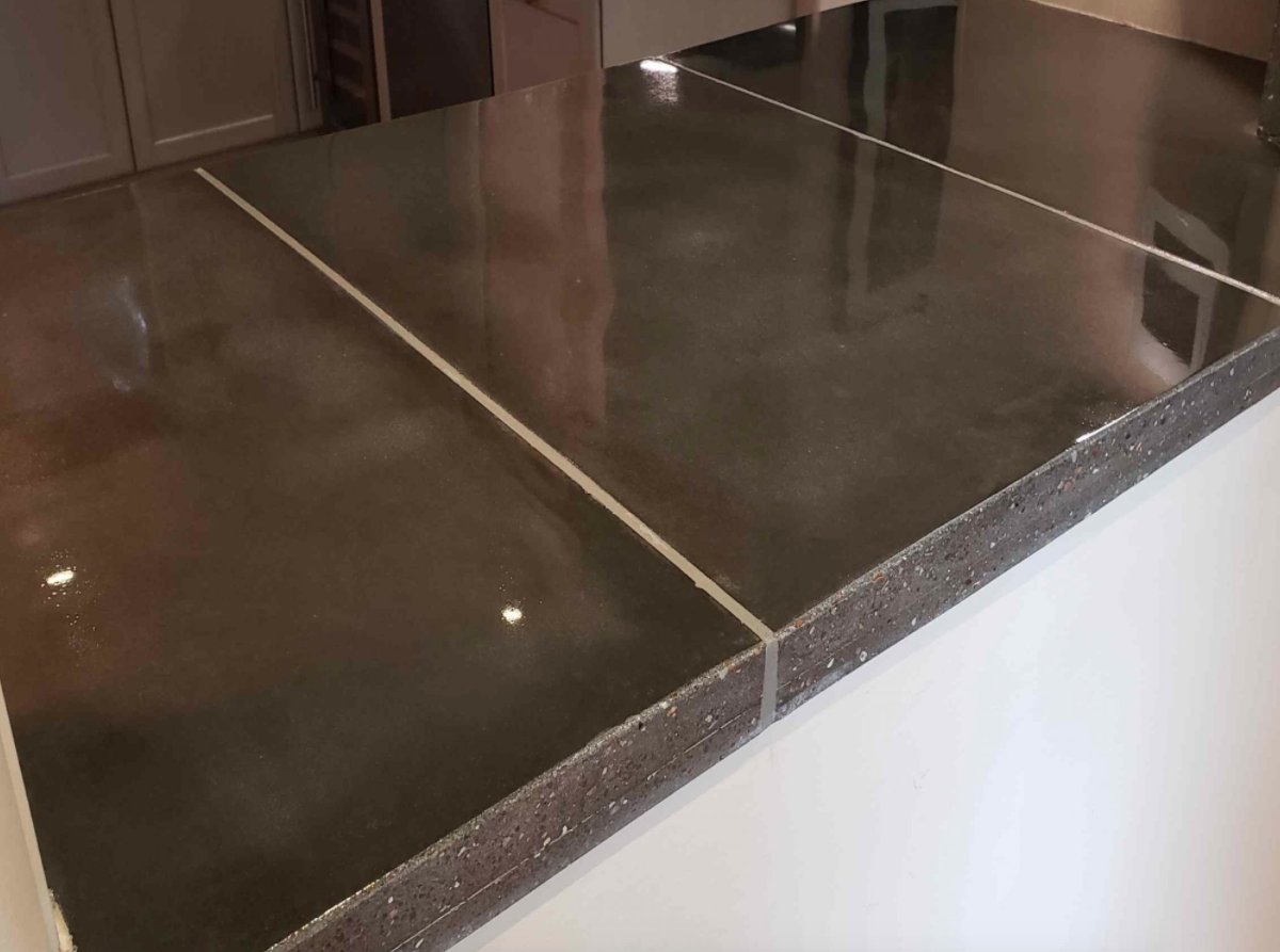 care_nextgen's tweet image. Before we restored this concrete countertop, FIVE other companies told our customer it couldn't be done. NextGen has the equipment and expertise it takes to do a job like this! #CountertopCleaning #CountertopRestore  NextGenSurfaceCare.com