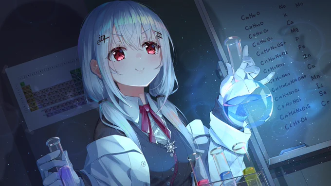 「実験大好き系女子高生⚗」✍️
エイプリル配信おもろかったです
#はかせレポート 