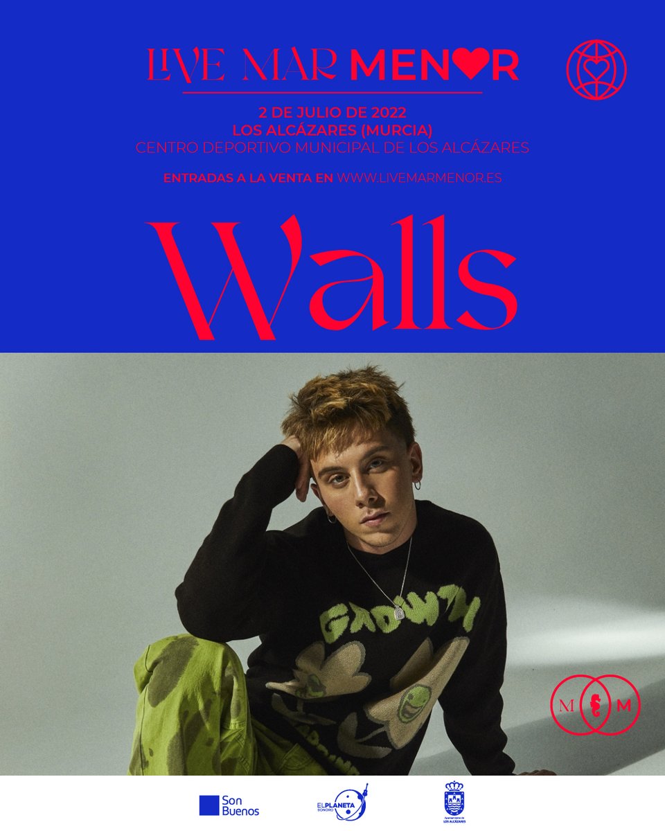 livemarmenor's tweet photo. Si no has oído hablar de @wallsitoo, es el momento. Este cantante murciano ha publicado una colección de temas en los que han colaborado Pol Granch o Daniel Sabater. Ahora ha publicado “Los niños del parque” que presentará en Live Mar Menor.

👉  Entradas: https://t.co/3oXuvtguo2 https://t.co/u5tuaTxR8s