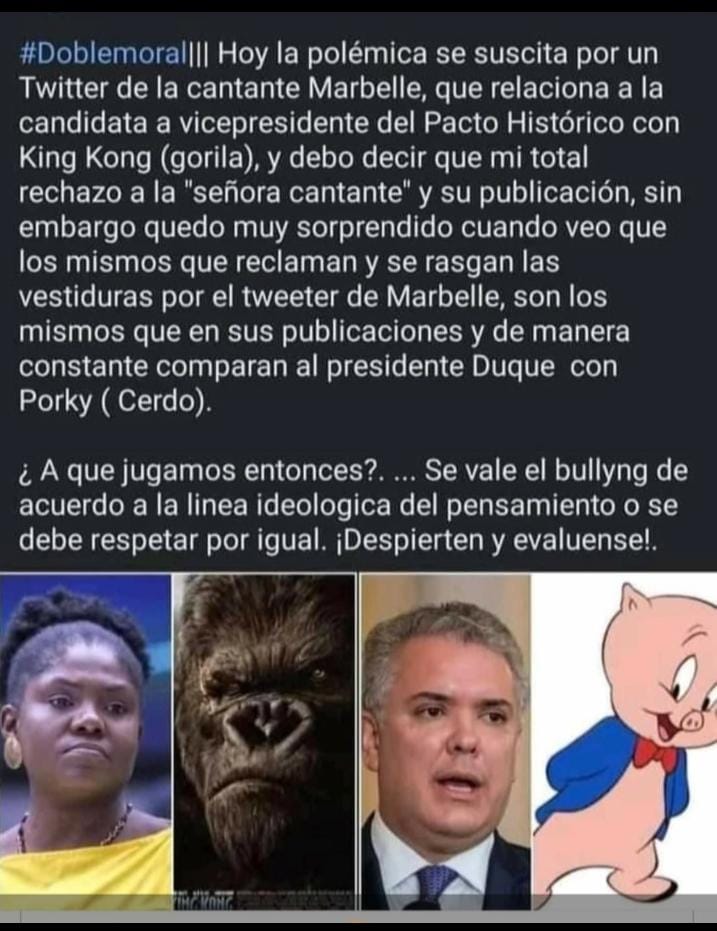 germanpp78's tweet photo. @Marbelle30 @FranciaMarquezM Y aquí qué? Cómo en Venezuela y todos los países con socialismo actúan igual, de una a censurar a los que estan en contra.. https://t.co/8DvR7mUX7O