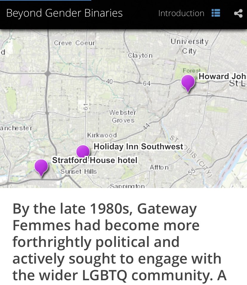 Mapping LGBTQ+ STL #BLM tweet media