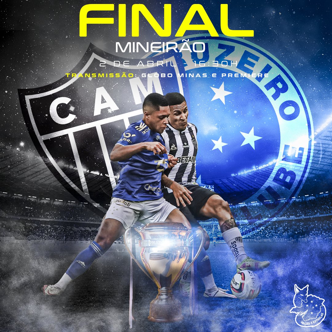 N5Eoficial's tweet photo. Deixe aqui o seu placar para: Time da FMF x @Cruzeiro #FinalMineiro2022 
#FinalMineiro 
#PNCF https://t.co/Gh7Igf9LrQ