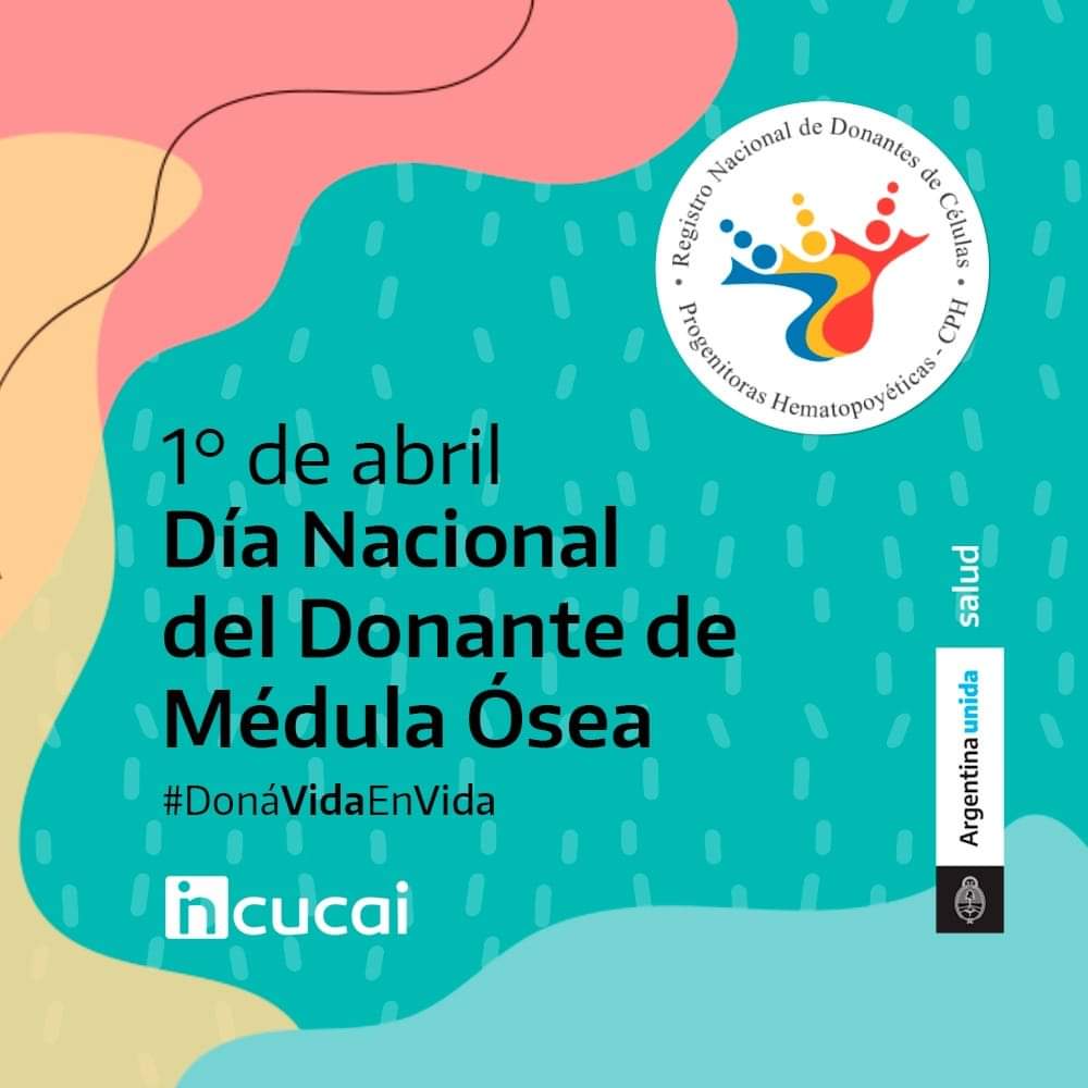 EmbajadoraPMY's tweet photo. 🎉 Hoy es el Día Nacional del Donante de médula ósea. Gracias a la donación, cada año cientos de personas pueden recuperar su salud y vivir sus vidas plenamente ¿Vos ya te registraste? 
📲 Leé la nota completa y conocé más sobre este día en nuestra web 👇🏽 https://t.co/p80FCpK0lp https://t.co/9P9Lww8wSy