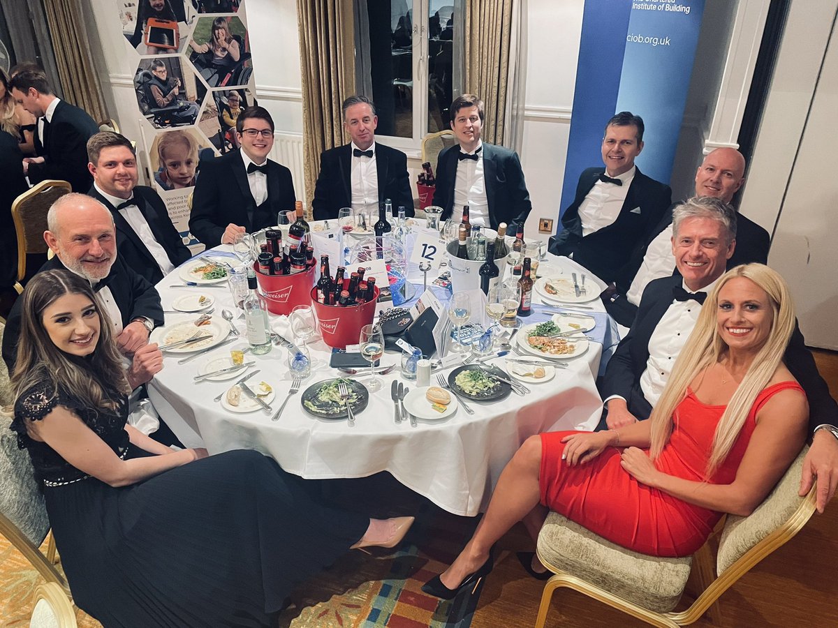 EllaBrocklebank's tweet photo. What a night!! π€©ππ»ππ₯πΎ
Celebrating the return of the CIOB Kent Construction Professionals Annual dinner and a WIN for #teamjenner β€οΈ https://t.co/WbFgv0qCVa